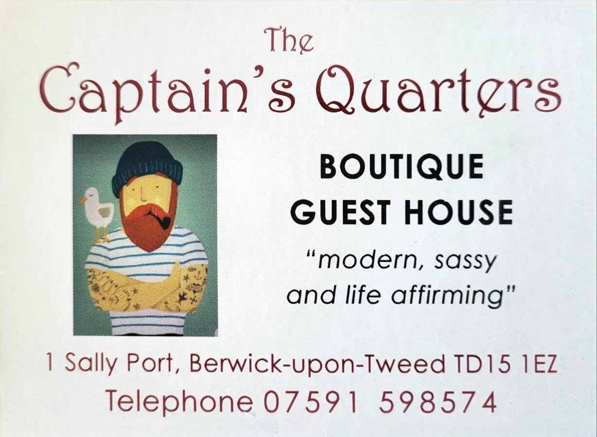 The Captains Quarters Hotel Berwick Upon Tweed Ngoại thất bức ảnh